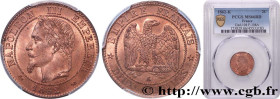 SECOND EMPIRE
Type : Deux centimes Napoléon III, tête laurée 
Date : 1862 
Mint name / Town : Bordeaux 
Quantity minted : 13594535 
Metal : bronze 
Di...