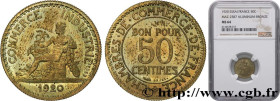 III REPUBLIC
Type : Essai de 50 centimes Chambres de commerce 
Date : 1920 
Mint name / Town : Paris 
Quantity minted : --- 
Metal : bronze-aluminium ...