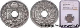 III REPUBLIC
Type : Essai de 10 centimes Lindauer, Cmes souligné 
Date : 1914 
Mint name / Town : Paris 
Quantity minted : --- 
Metal : nickel 
Diamet...