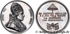 PREMIER EMPIRE / FIRST FRENCH EMPIRE
Type : Médaille, Visite du pape Pie VII à la Monnaie des Médailles 
Date : 1805 
Metal : silver 
Diameter : 40,5 ...