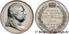 LOUIS XVIII
Type : Médaille parlementaire, Anne, Louis, Christian de Montmorency-Tancarville, Prince de Montmorency 
Date : 1816 
Metal : silver 
Diam...