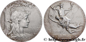 III REPUBLIC
Type : Médaille, Exposition Universelle Internationale 
Date : 1900 
Metal : silver 
Diameter : 63,5  mm
Engraver : CHAPLAIN Jules (1839-...
