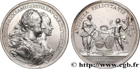 AUSTRIA - JOSEPH II
Type : Médaille, Mariage de Josépha avec Joseph II, futur Empereur d’Autriche 
Date : 1765 
Metal : silver 
Diameter : 39,5  mm
We...