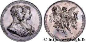 AUSTRIA
Type : Médaille, Mariage de l’Archiduc Rodolphe d’Autriche et Stéphanie de Belgique 
Date : 1881 
Metal : silver 
Diameter : 54,5  mm
Engraver...