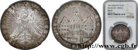 GERMANY - FREE CITY OF FRANKFURT
Type : Thaler  
Date : 1863 
Mint name / Town : Francfort 
Quantity minted : 20304 
Metal : silver 
Millesimal finene...