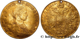 AUSTRIA - FERDINAND I
Type : 4 Ducat 
Date : 1848 
Mint name / Town : Vienne 
Quantity minted : 4411 
Metal : gold 
Millesimal fineness : 986  ‰
Diame...