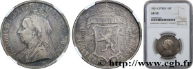 CYPRUS
Type : 18 Piastres Victoria 
Date : 1901 
Quantity minted : 200000 
Metal : silver 
Millesimal fineness : 925  ‰
Diameter : 29,8  mm
Orientatio...