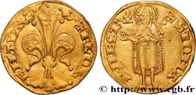 ITALY - FLORENCE - REPUBLIC
Type : Florin d'or 
Date : (1406) 
Date : n.d. 
Mint name / Town : Florence 
Quantity minted : - 
Metal : gold 
Millesimal...