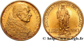 VATICAN - PIUS XI (Achille Ratti)
Type : 100 Lire 
Date : 1936 
Mint name / Town : Rome 
Quantity minted : 8239 
Metal : gold 
Millesimal fineness : 9...