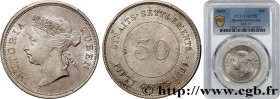 MALAYSIA - STRAITS SETTLEMENTS - VICTORIA
Type : 50 Cents  
Date : 1899 
Quantity minted : 136000 
Metal : silver 
Millesimal fineness : 800  ‰
Diamet...