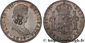 MEXICO - FERDINAND VII
Type : 8 Reales, contremarque GR couronné 
Date : 1818 
Mint name / Town : Mexico 
Quantity minted : - 
Metal : silver 
Millesi...