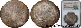 MEXICO
Type : 8 Reales 
Date : 1884 
Mint name / Town : San Luis Potosi - Pi 
Quantity minted : - 
Metal : silver 
Millesimal fineness : 903  ‰
Diamet...