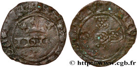 PORTUGAL - KINGDOM OF PORTUGAL - JOHN I THE GOOD
Type : 1/4 de 10 Soldos  
Date : n.d. 
Quantity minted : --- 
Metal : billon 
Diameter : 17  mm
Orien...