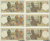 Country : FRENCH WEST AFRICA (1895-1958) 
Face Value : 5 Francs Lot 
Date : 17 août 1943 
Period/Province/Bank : Banque de l'Afrique Occidentale 
Cata...
