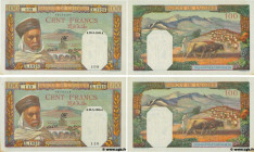 Country : ALGERIA 
Face Value : 100 Francs Consécutifs 
Date : 23 mai 1945 
Period/Province/Bank : Banque de l'Algérie 
Catalogue reference : P.85 
Ad...