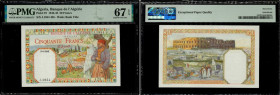 Country : ALGERIA 
Face Value : 50 Francs 
Date : 03 avril 1945 
Period/Province/Bank : Banque de l'Algérie 
Catalogue reference : P.87 
Alphabet - si...