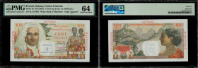 Country : FRENCH ANTILLES 
Face Value : 1 NF sur 100 Francs La Bourdonnais 
Date : (1960) 
Period/Province/Bank : Institut d'Émission des Départements...