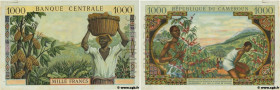 Country : CAMEROON 
Face Value : 1000 Francs Épreuve 
Date : (1961) 
Period/Province/Bank : B.E.A.C. 
Department : République du Cameroun 
Catalogue r...