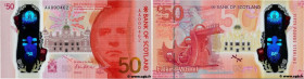 Country : SCOTLAND 
Face Value : 50 Pounds Petit numéro 
Date : 01 juin 2020 
Period/Province/Bank : Bank of Scotland 
Catalogue reference : P.133 
Al...