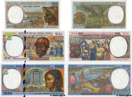 Country : CENTRAL AFRICAN STATES 
Face Value : 500, 5000 et 10000 Francs Lot 
Date : 2000 
Period/Province/Bank : B.E.A.C. 
Department : Congo 
Catalo...