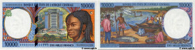 Country : CENTRAL AFRICAN STATES 
Face Value : 10000 Francs 
Date : 1994 
Period/Province/Bank : B.E.A.C. 
Department : Congo 
Catalogue reference : P...