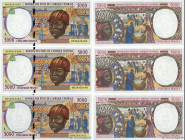 Country : CENTRAL AFRICAN STATES 
Face Value : 5000 Francs Lot 
Date : 2000 
Period/Province/Bank : B.E.A.C. 
Department : Gabon 
Catalogue reference ...
