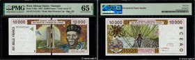 Country : WEST AFRICAN STATES 
Face Value : 10000 Francs 
Date : 1997 
Period/Province/Bank : B.C.E.A.O. 
Department : Sénégal 
Catalogue reference : ...