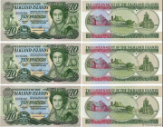 Country : FALKLAND ISLANDS 
Face Value : 10 Pounds Consécutifs 
Date : 01 janvier 2011 
Period/Province/Bank : The Government of the Falkland Islands ...