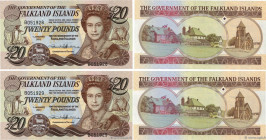 Country : FALKLAND ISLANDS 
Face Value : 20 Pounds Consécutifs 
Date : 01 janvier 2011 
Period/Province/Bank : The Government of the Falkland Islands ...