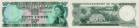 Country : FIJI 
Face Value : 50 Cents Remplacement 
Date : (1971) 
Period/Province/Bank : Government of Fiji 
Catalogue reference : P.64ar 
Alphabet -...