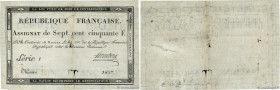 Country : FRANCE 
Face Value : 750 Francs Petit numéro 
Date : 07 janvier 1795 
Period/Province/Bank : Assignats 
Catalogue reference : Ass.49a 
Addit...