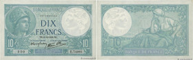 Country : FRANCE 
Face Value : 10 Francs MINERVE modifié 
Date : 19 octobre 1939 
Period/Province/Bank : Banque de France, XXe siècle 
Catalogue refer...