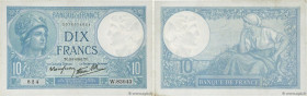 Country : FRANCE 
Face Value : 10 Francs MINERVE modifié 
Date : 02 janvier 1941 
Period/Province/Bank : Banque de France, XXe siècle 
Catalogue refer...