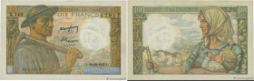 Country : FRANCE 
Face Value : 10 Francs MINEUR 
Date : 30 octobre 1947 
Period/Province/Bank : Banque de France, XXe siècle 
Catalogue reference : F....