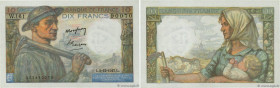 Country : FRANCE 
Face Value : 10 Francs MINEUR 
Date : 04 décembre 1947 
Period/Province/Bank : Banque de France, XXe siècle 
Catalogue reference : F...
