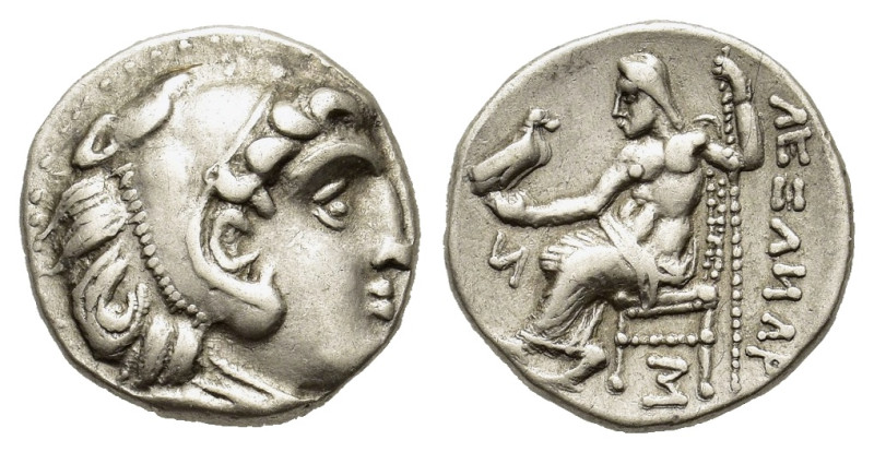 Eastern Europe. Imitations of Alexander III of Macedon. 1st century BC. AR Drach...