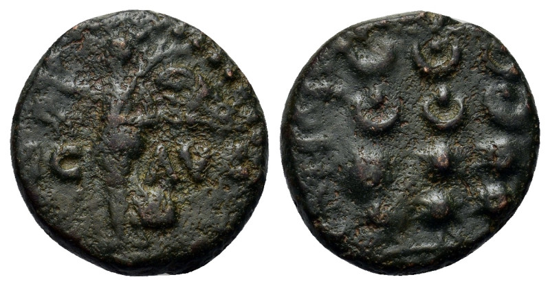 Macedon, Philippi. Pseudo-autonomous issue. Time Claudius or Nero (41-68). Æ (15...