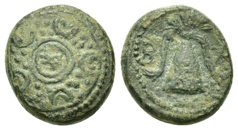 Kings of Macedon. temp. Alexander III - Kassander. c. 325-310 BC. Æ Half Unit (1...