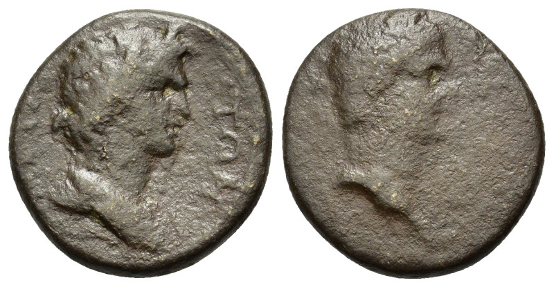 Trajan (98-117). Mysia. Attaea. Æ (16,4mm, 3.23g). Laureate hed r. R/ Draped bus...
