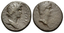 Trajan (98-117). Mysia. Attaea. Æ (16,4mm, 3.23g). Laureate hed r. R/ Draped bust of the Senate r. RPC III, 1756