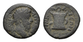 Commodus (177-192). Bithynia. Nicaea. Ӕ (16,2mm, 3g). [Μ ΑΥ ΚOΜ ΑΝΤΩΝΙΝOС] or similar , laureate, bearded head of commodus right R/ [Ν]ΙΚ[ΑΙΕΩΝ], smal...