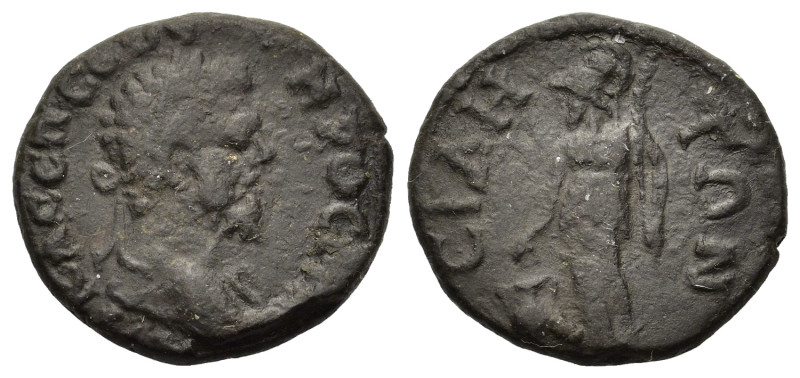 Septimius Severus (193-211). Pamphylia, Side. Æ (25mm, 10.00g). Laureate bust r....