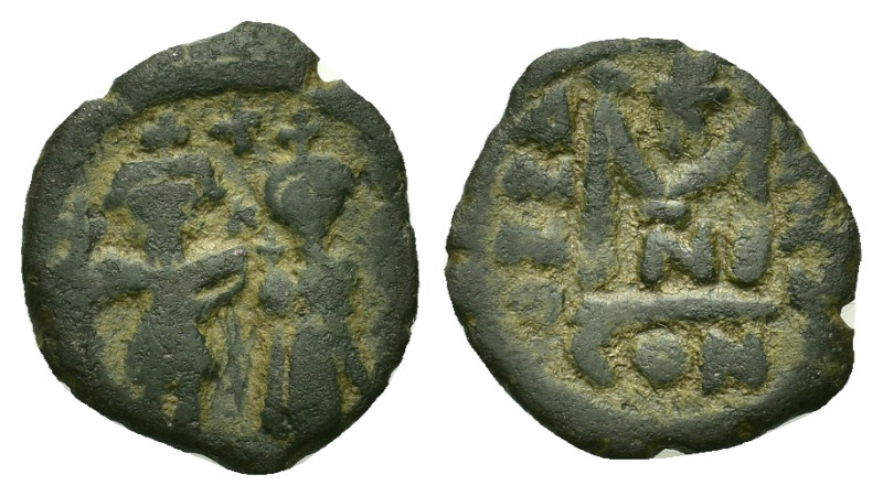 Heraclius (610-641). Æ 40 Nummi (23,8mm, 5.21g). Constantinople, year 22 (AD 631...