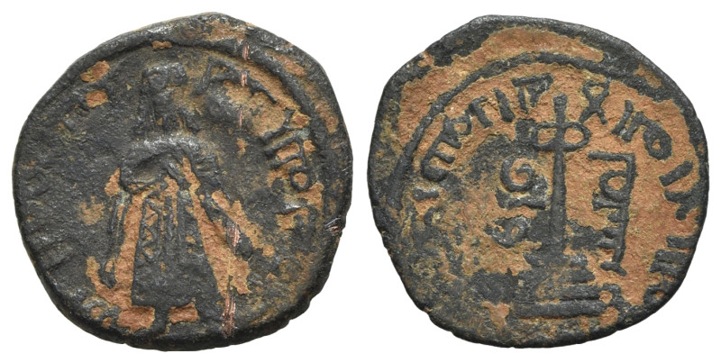 Islamic, Umayyad Caliphate. 'Abd al-Malik ibn Marwan (AH 65-86 / AD 685-705). Æ ...