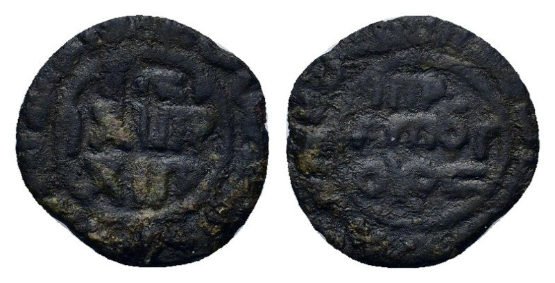 Islamic, Umayyads. Æ Fals (18,2mm, 2.4g). To be catalogue.
