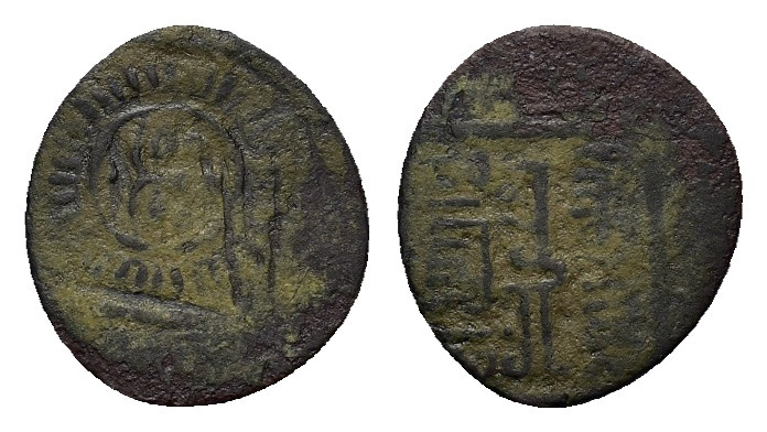 Islamic, Ilkhanids. Æ Fals (17,2mm, 1.3g). To be catalogue.