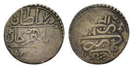 Ottoman Empire. Algeria. Selim III (AH 1203-1222/AD 1789-1807), AR 1/4 Budju. (18,4mm, 2.66g) Jaza’ir, AH 1210. KM 42. Scarce