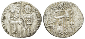 Italy. Venezia. Giovanni Soranzo (1312-1328). AR Grosso (19,8mm, 1.6g). Paolucci 2.