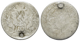 Germany. Maximilian III. Joseph, 1745-1777. AR 10 Kreuzer 1775 (24,6mm, 3g). München. Hahn 295.