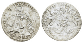 Switzerland. Chur. Joseph Benedict von Rost in the name of Charles VI, Holy Roman Emperor (1728-1754). AR 3 Kreuzer or Groschen (19,4mm, 1.1g).